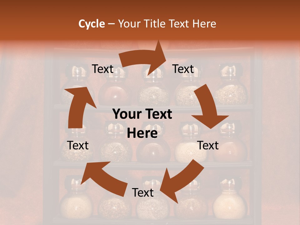 Pepper Cilantro Bitter PowerPoint Template