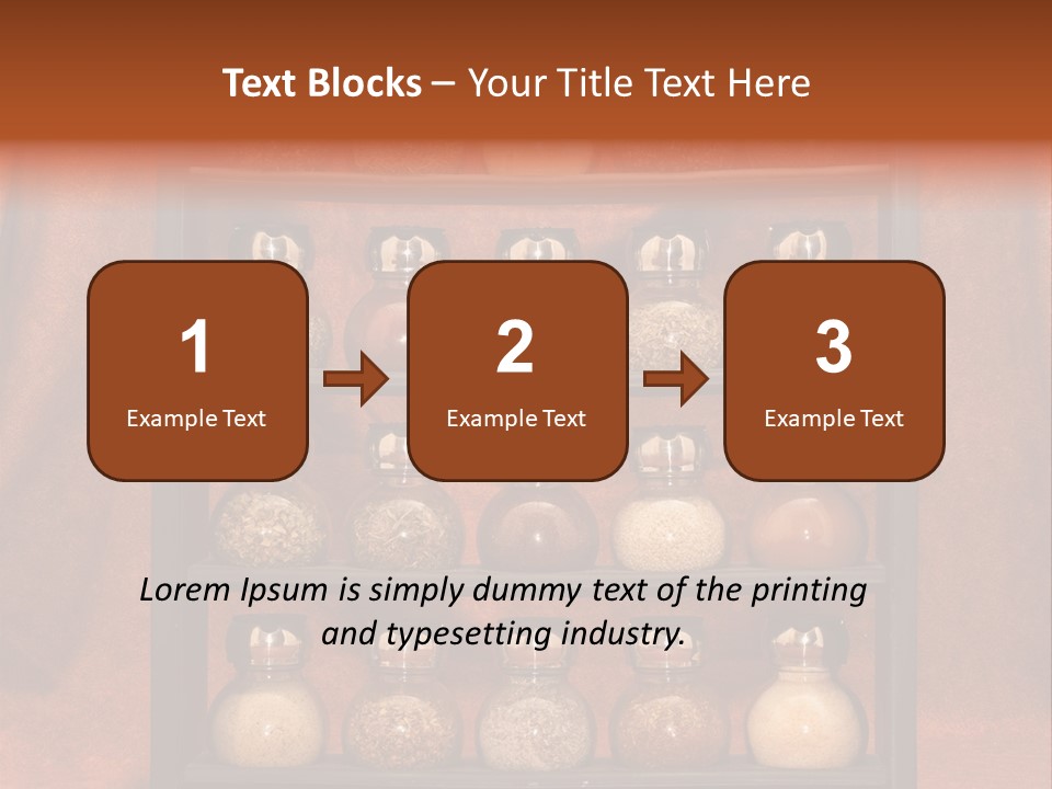 Pepper Cilantro Bitter PowerPoint Template