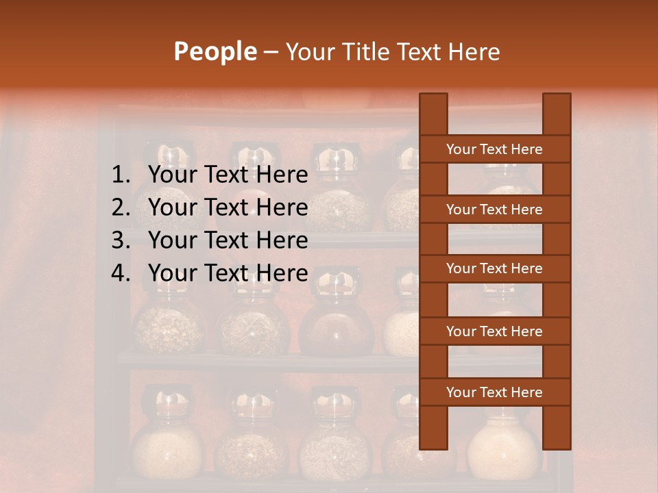 Pepper Cilantro Bitter PowerPoint Template