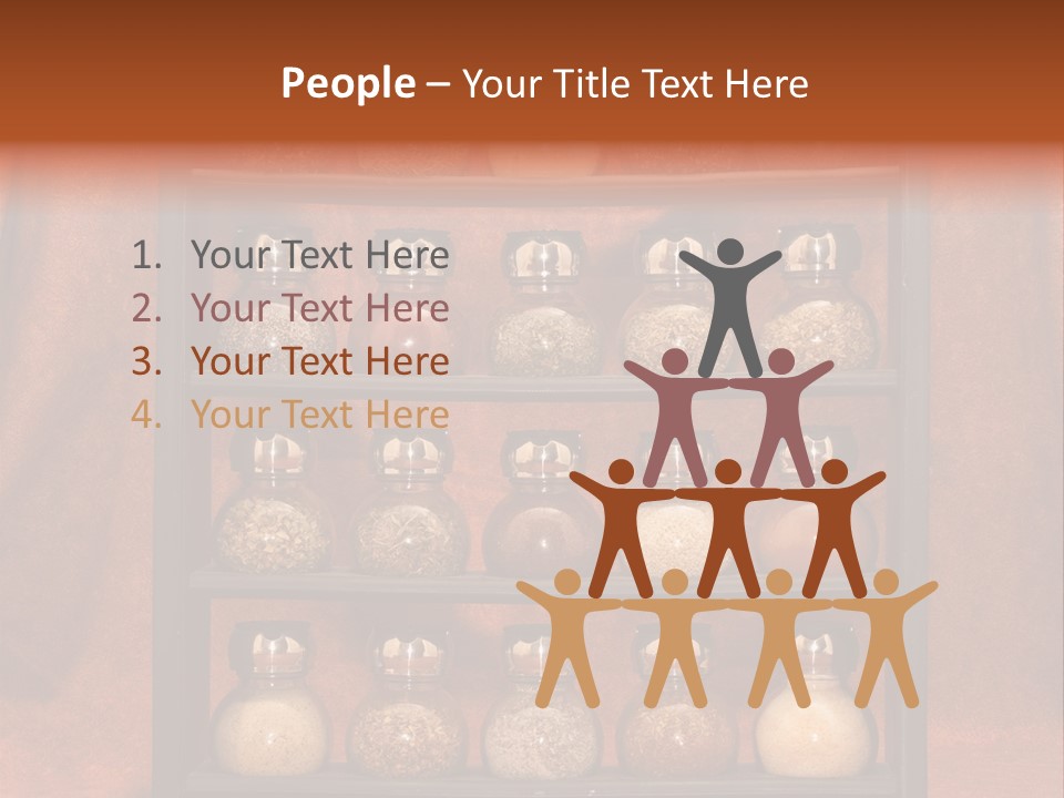 Pepper Cilantro Bitter PowerPoint Template