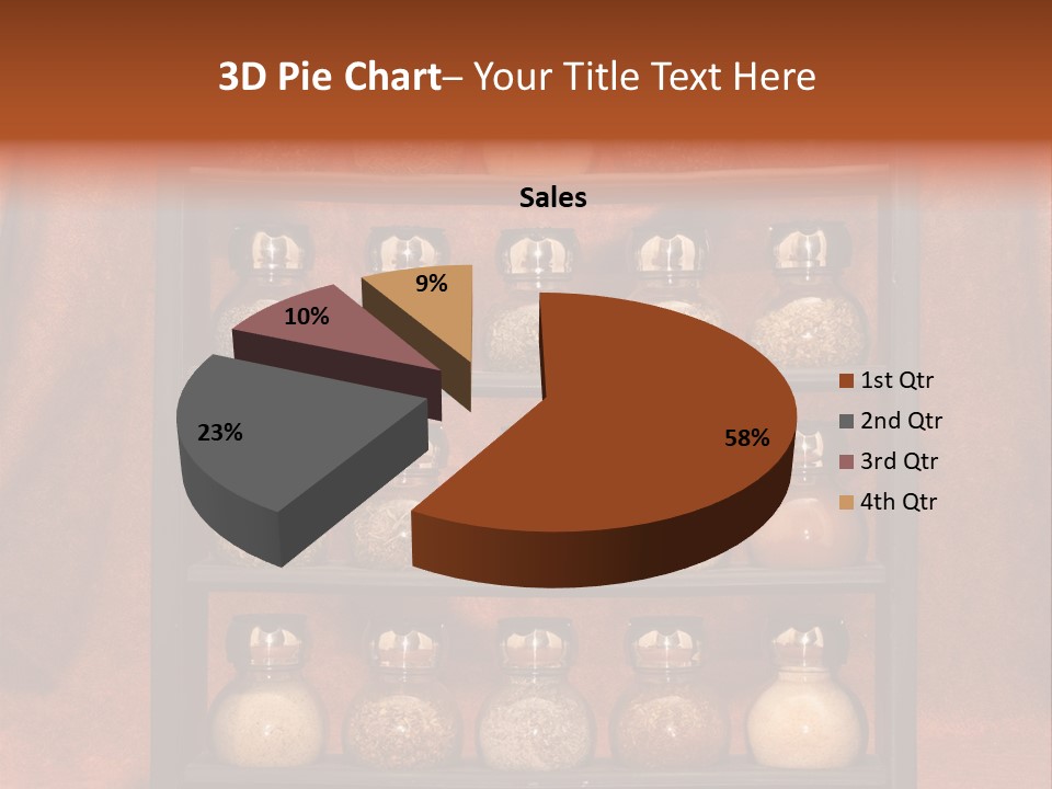 Pepper Cilantro Bitter PowerPoint Template