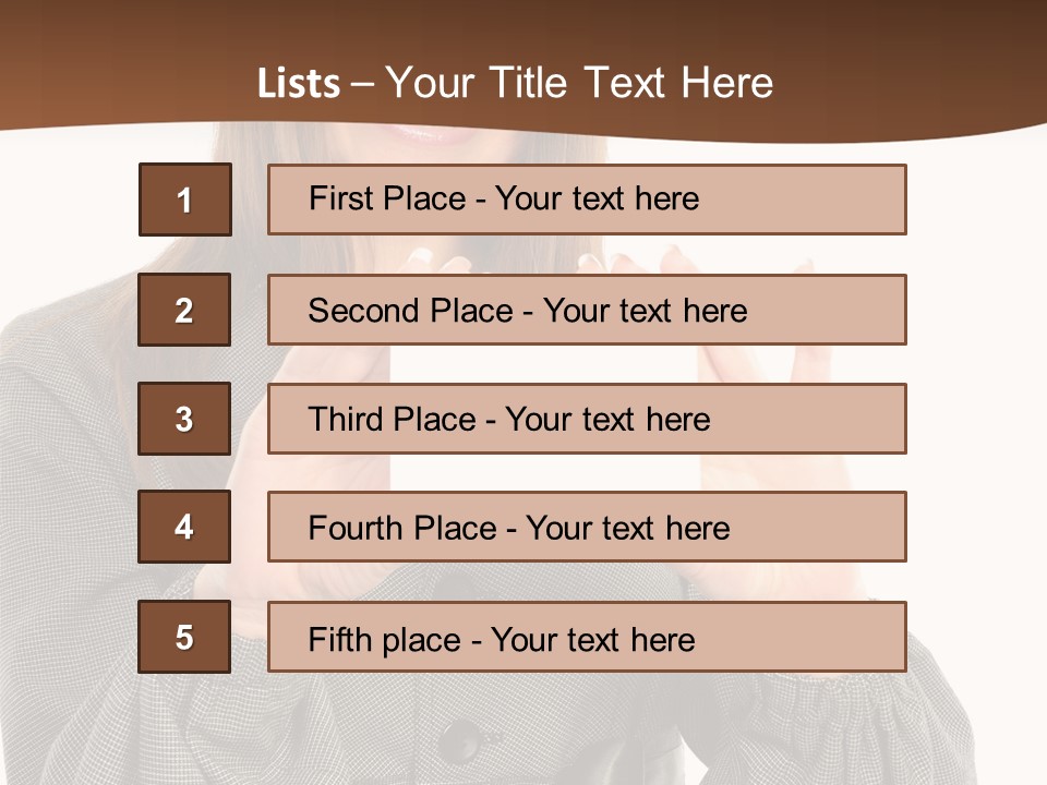 Advertisement Success Women PowerPoint Template