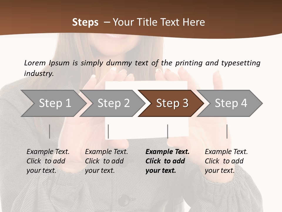 Advertisement Success Women PowerPoint Template