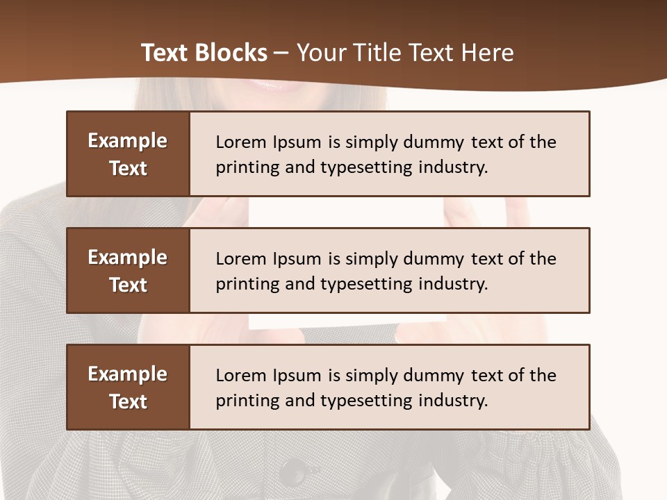 Advertisement Success Women PowerPoint Template