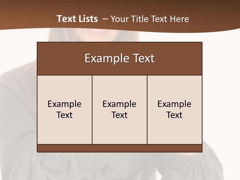 Advertisement Success Women PowerPoint Template