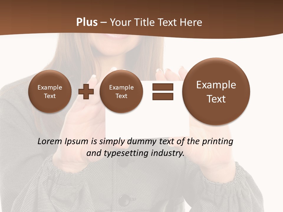 Advertisement Success Women PowerPoint Template