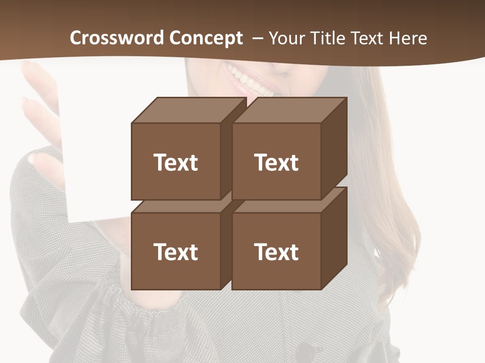 Banner Female Girl PowerPoint Template