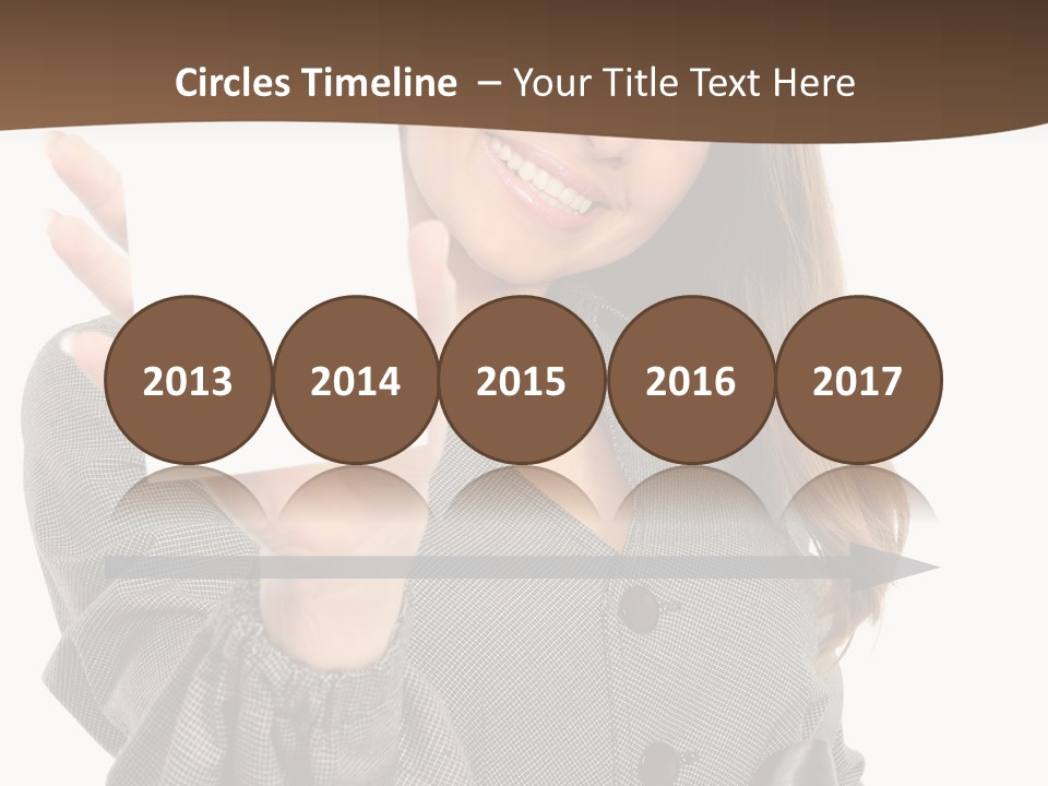 Banner Female Girl PowerPoint Template