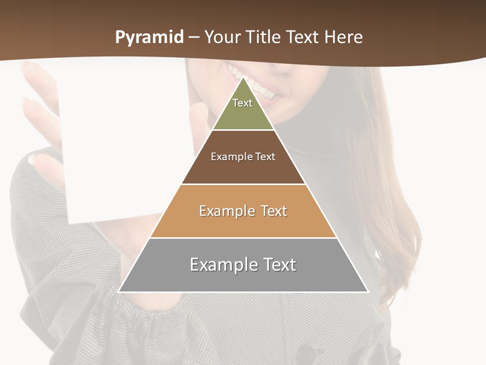 Banner Female Girl PowerPoint Template