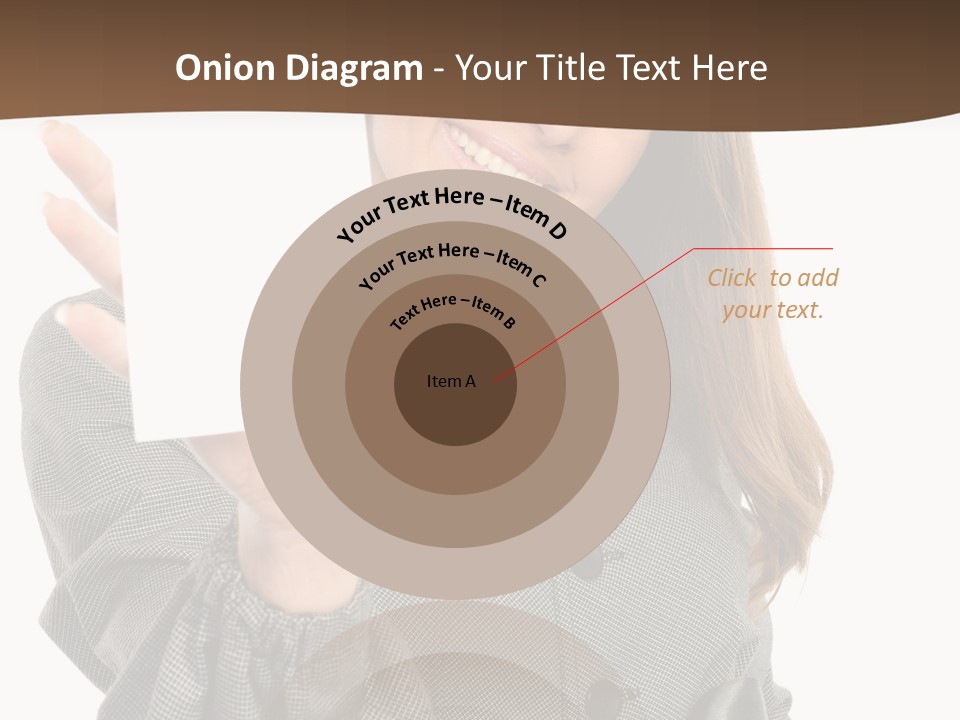 Banner Female Girl PowerPoint Template