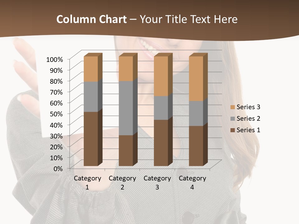 Banner Female Girl PowerPoint Template