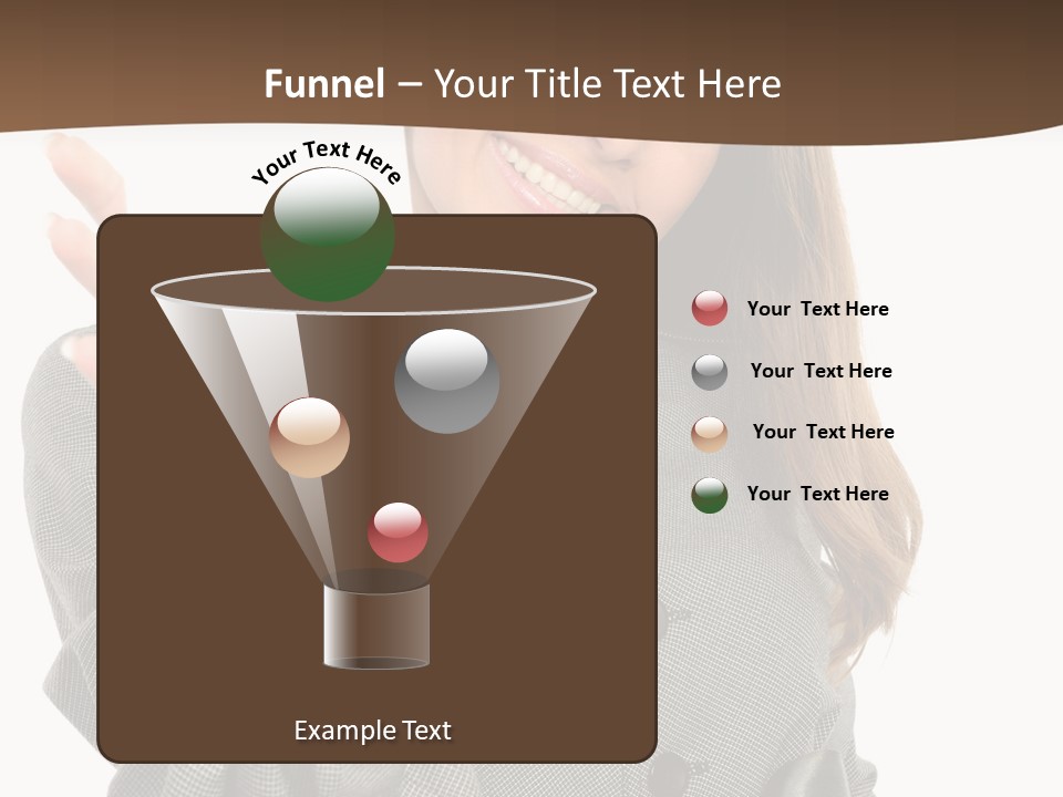 Banner Female Girl PowerPoint Template