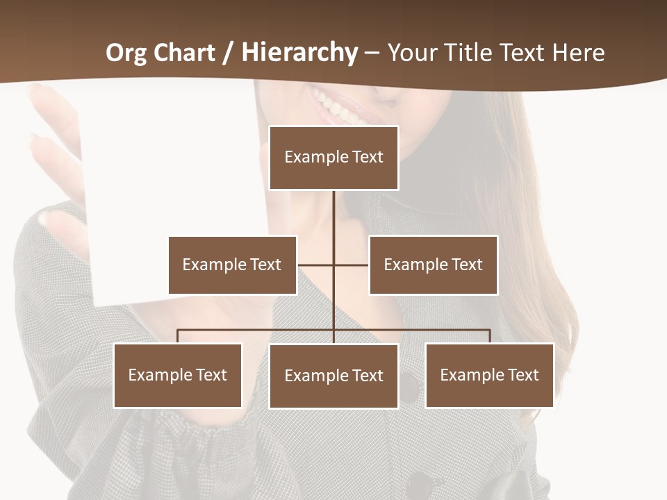 Banner Female Girl PowerPoint Template