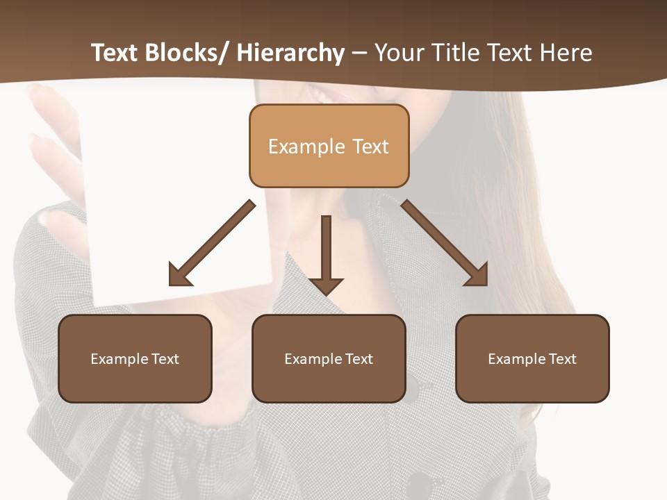 Banner Female Girl PowerPoint Template