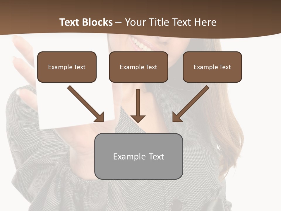 Banner Female Girl PowerPoint Template