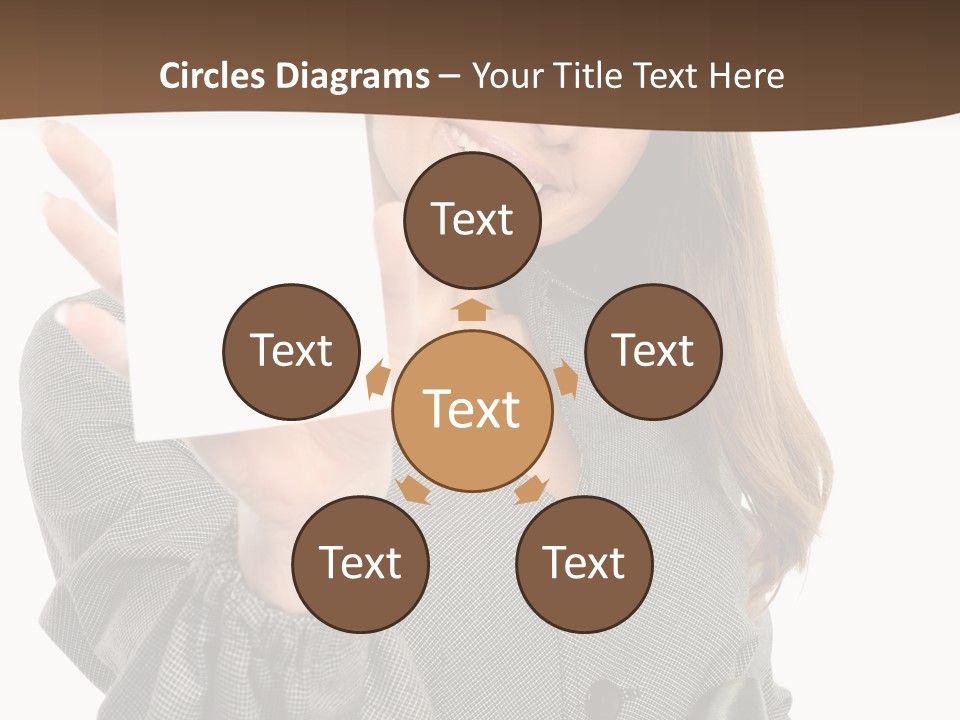 Banner Female Girl PowerPoint Template