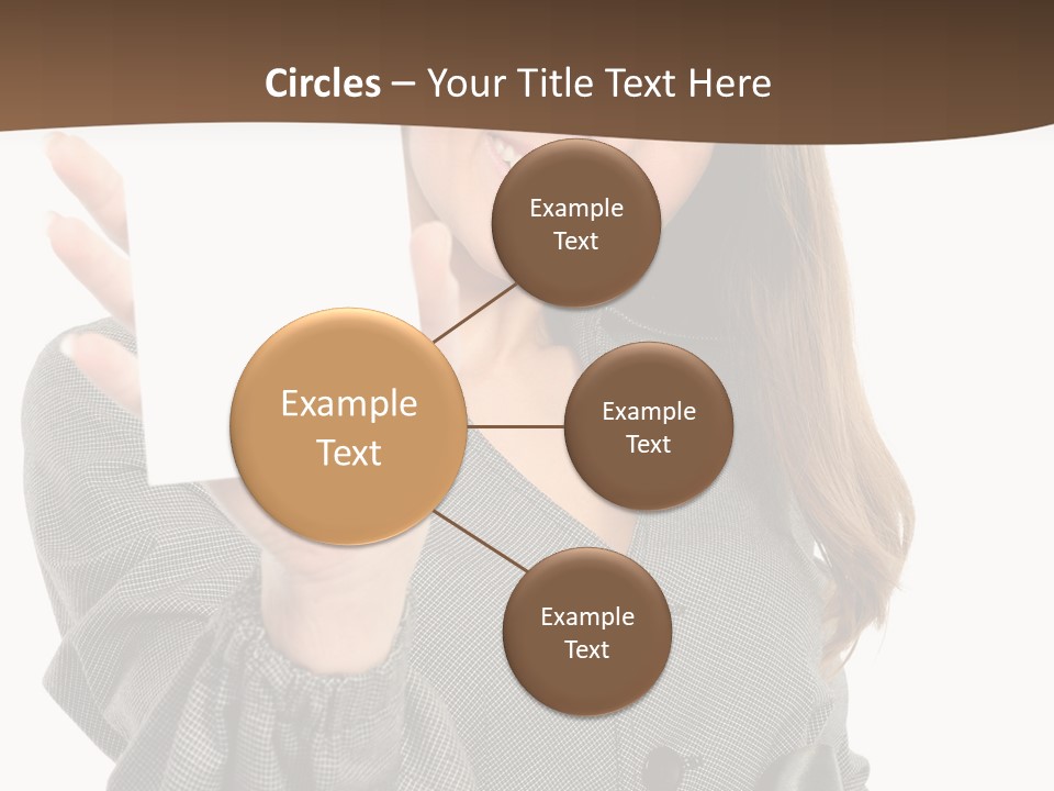 Banner Female Girl PowerPoint Template