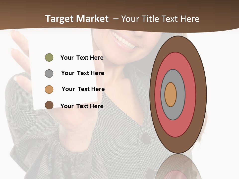 Banner Female Girl PowerPoint Template