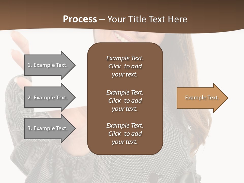 Banner Female Girl PowerPoint Template