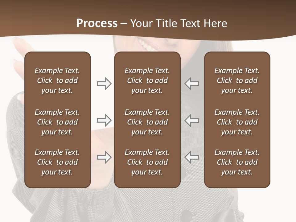 Banner Female Girl PowerPoint Template