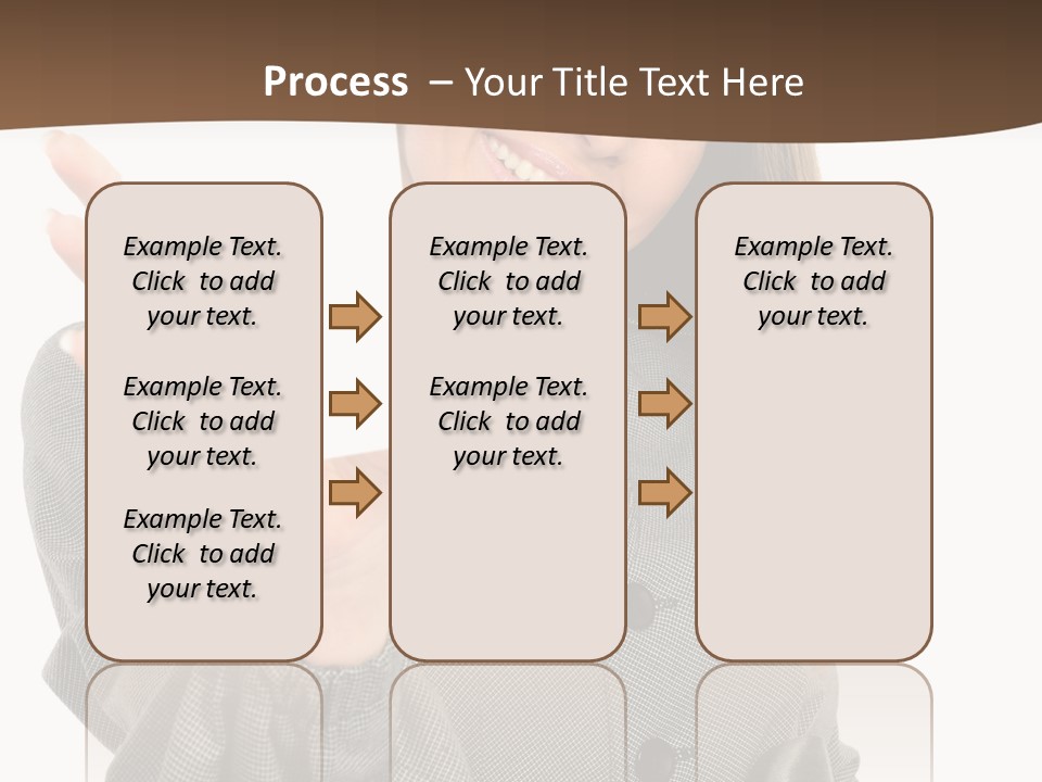 Banner Female Girl PowerPoint Template