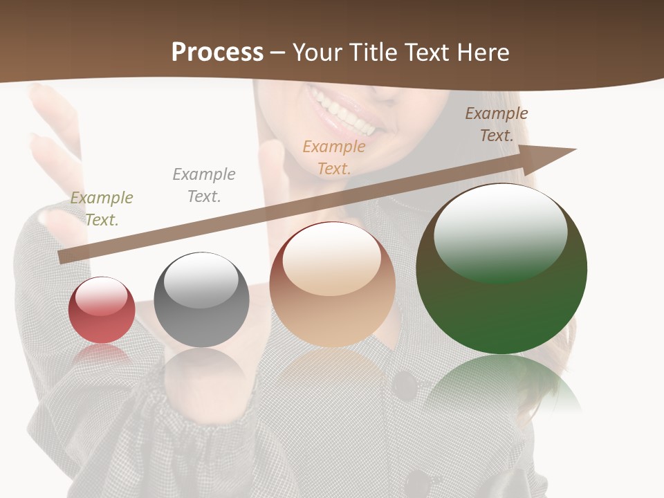 Banner Female Girl PowerPoint Template