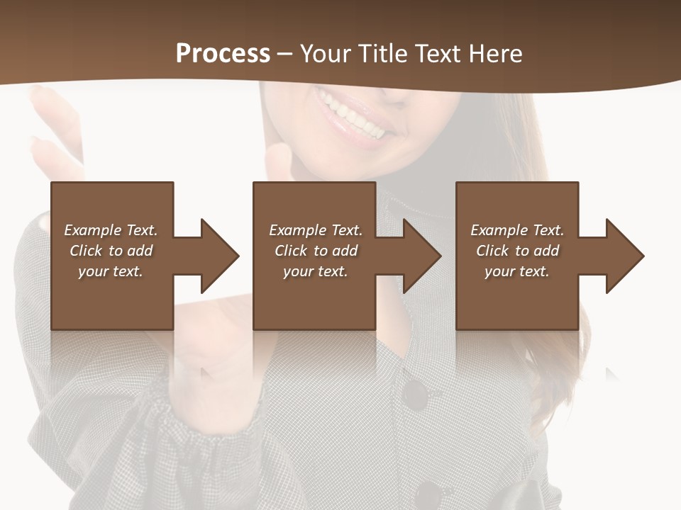 Banner Female Girl PowerPoint Template