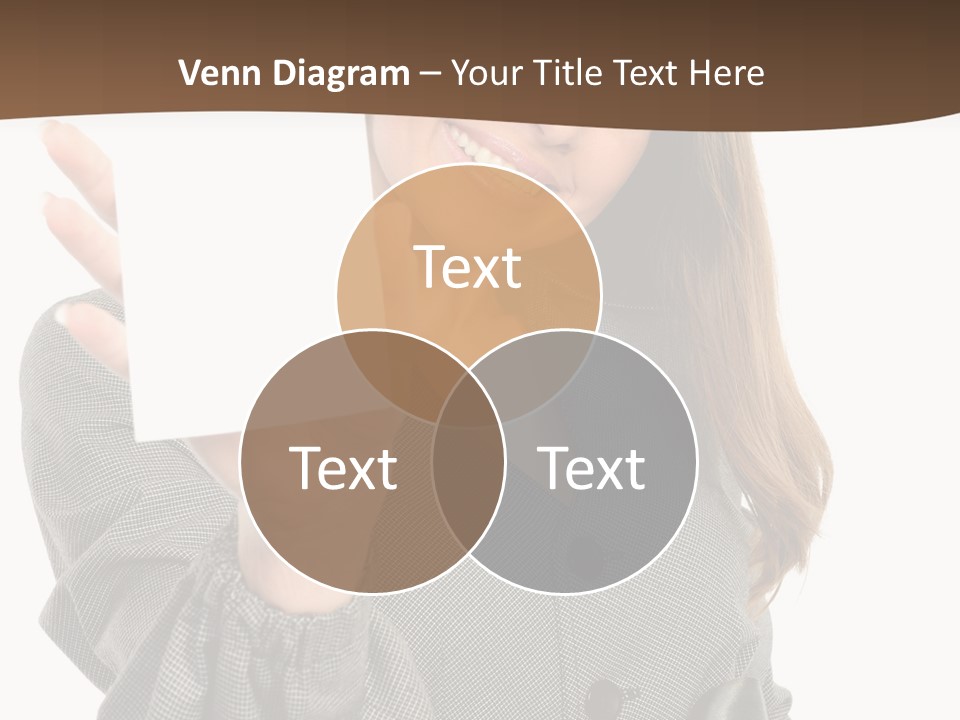 Banner Female Girl PowerPoint Template