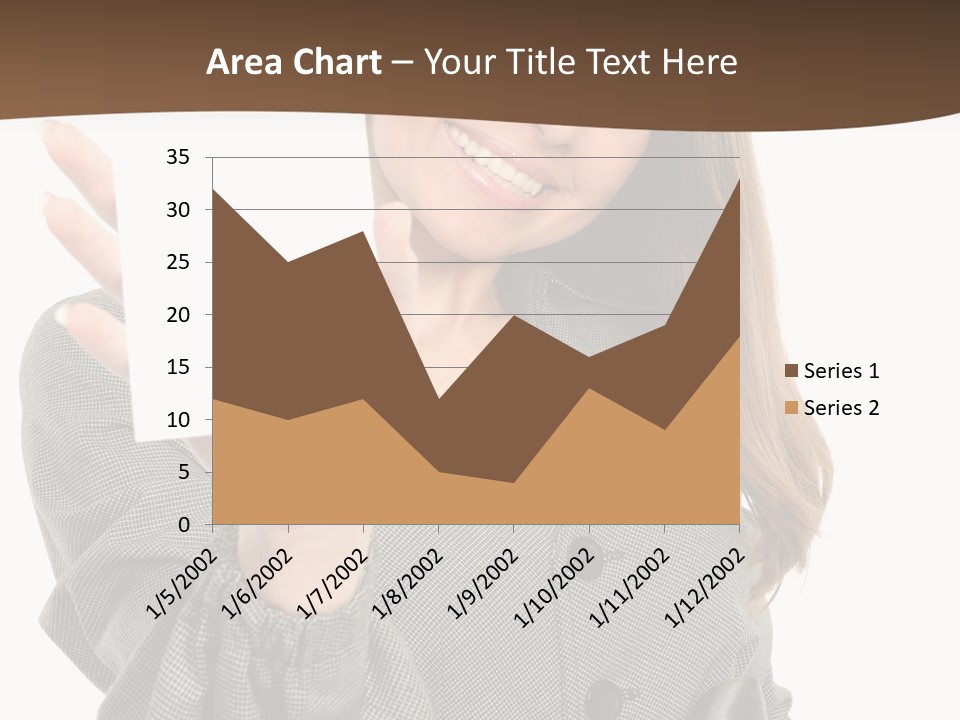 Banner Female Girl PowerPoint Template