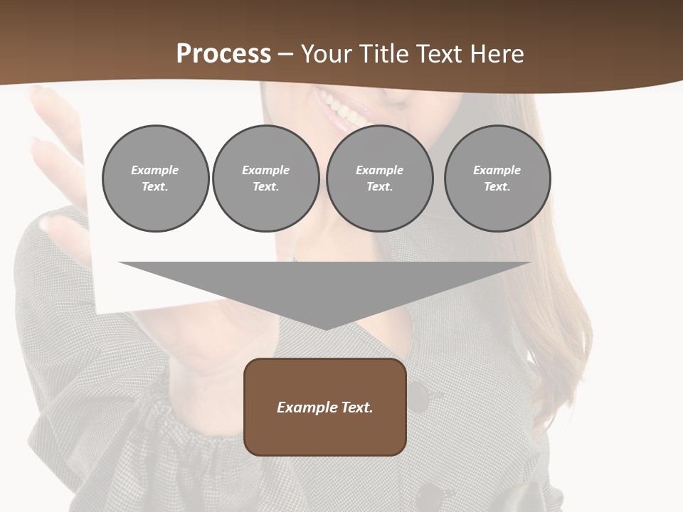 Banner Female Girl PowerPoint Template