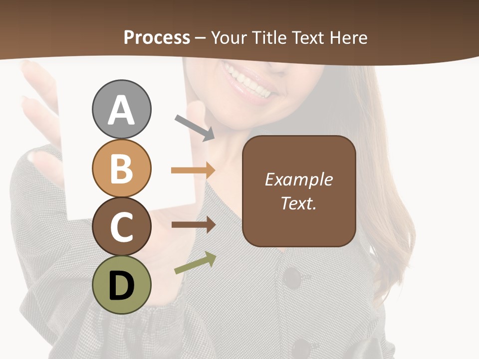 Banner Female Girl PowerPoint Template