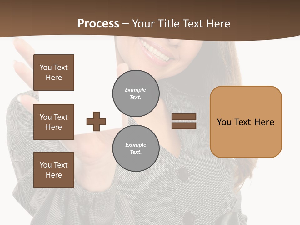 Banner Female Girl PowerPoint Template