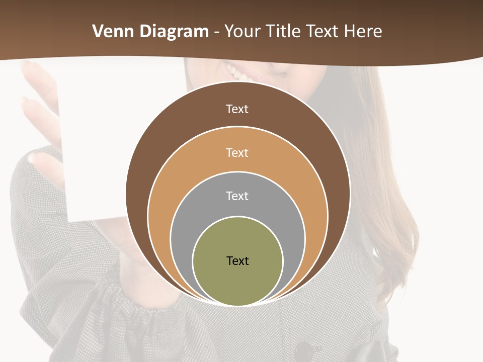 Banner Female Girl PowerPoint Template