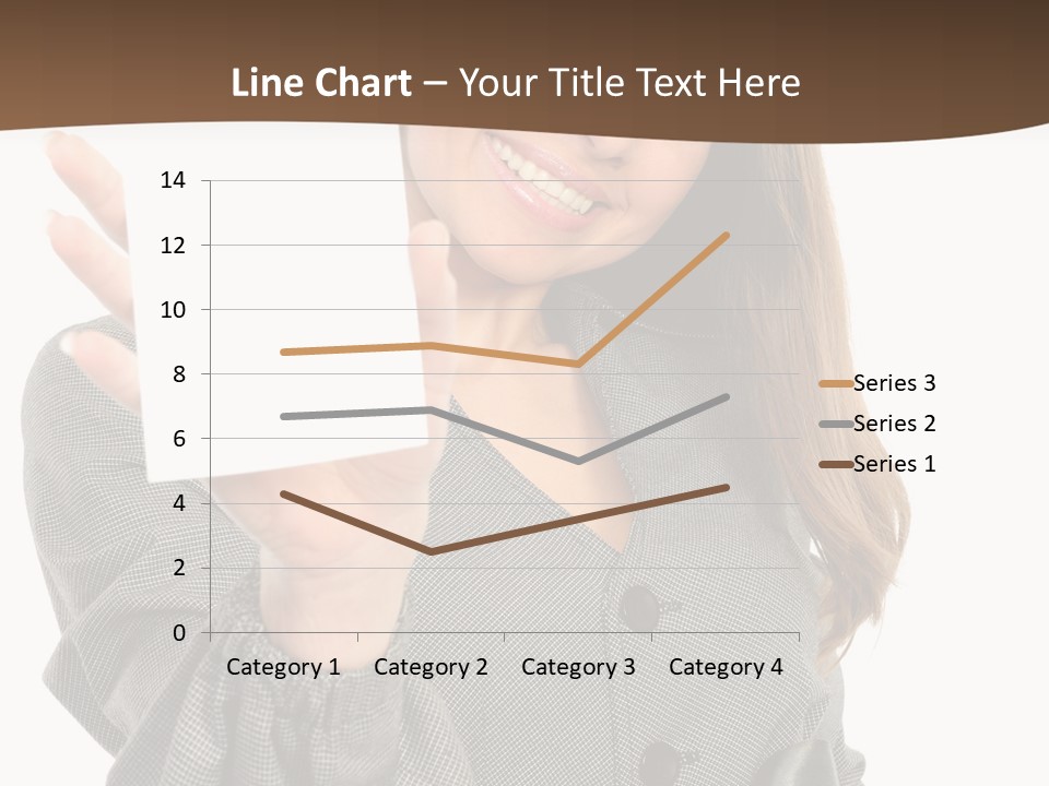 Banner Female Girl PowerPoint Template