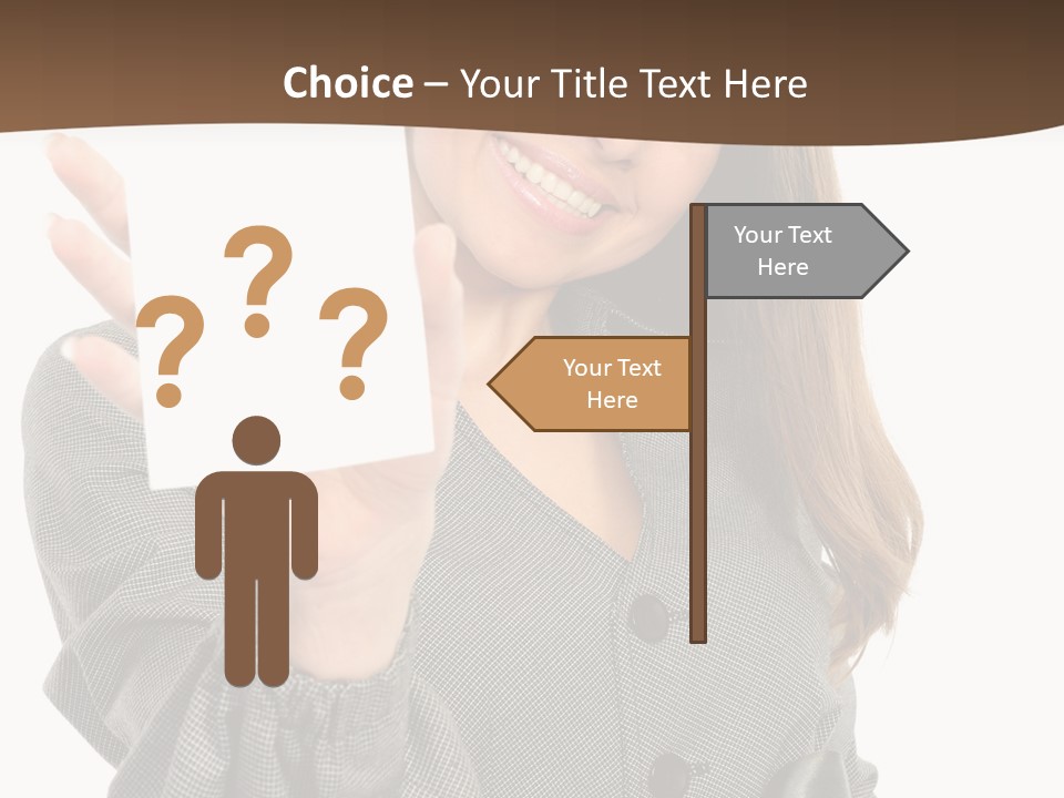 Banner Female Girl PowerPoint Template