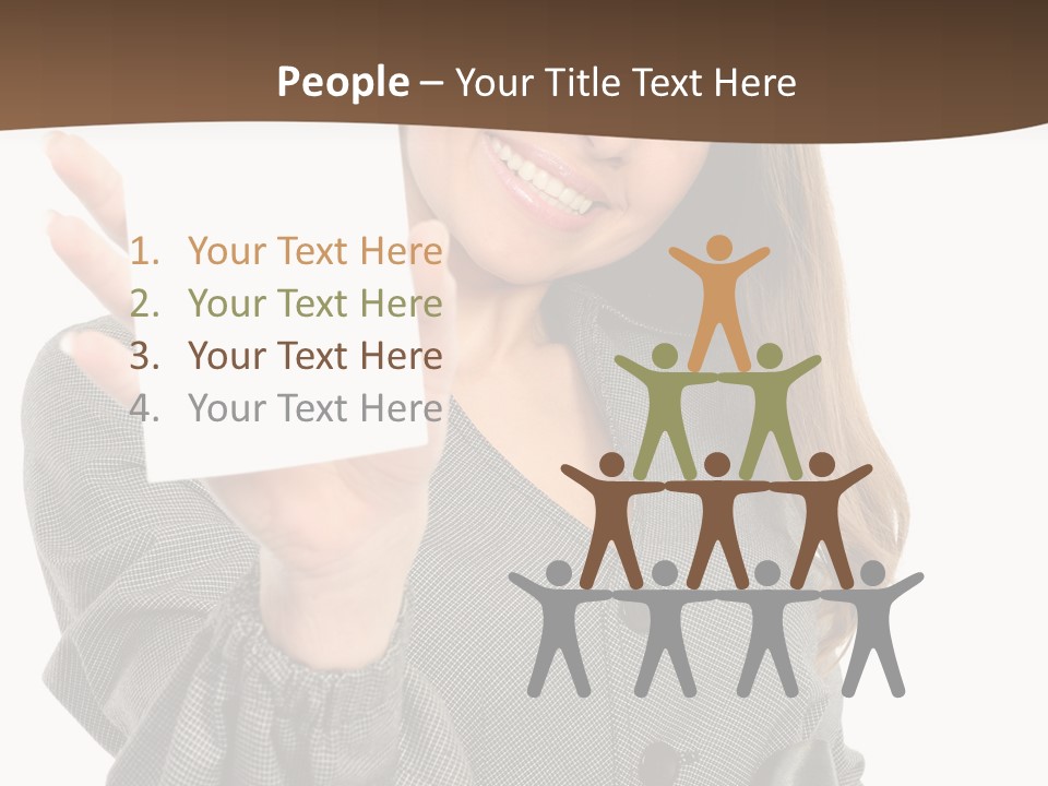 Banner Female Girl PowerPoint Template