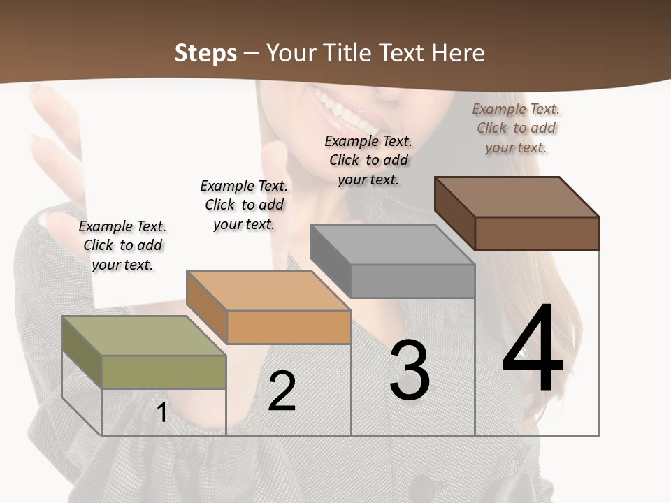 Banner Female Girl PowerPoint Template