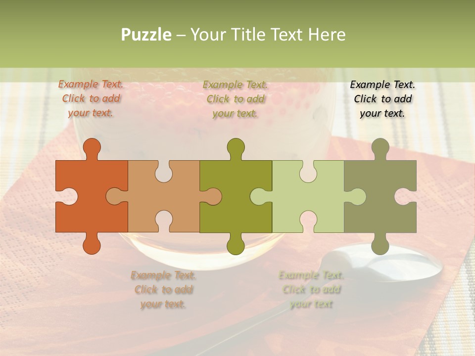 Dieting Tasty Red PowerPoint Template