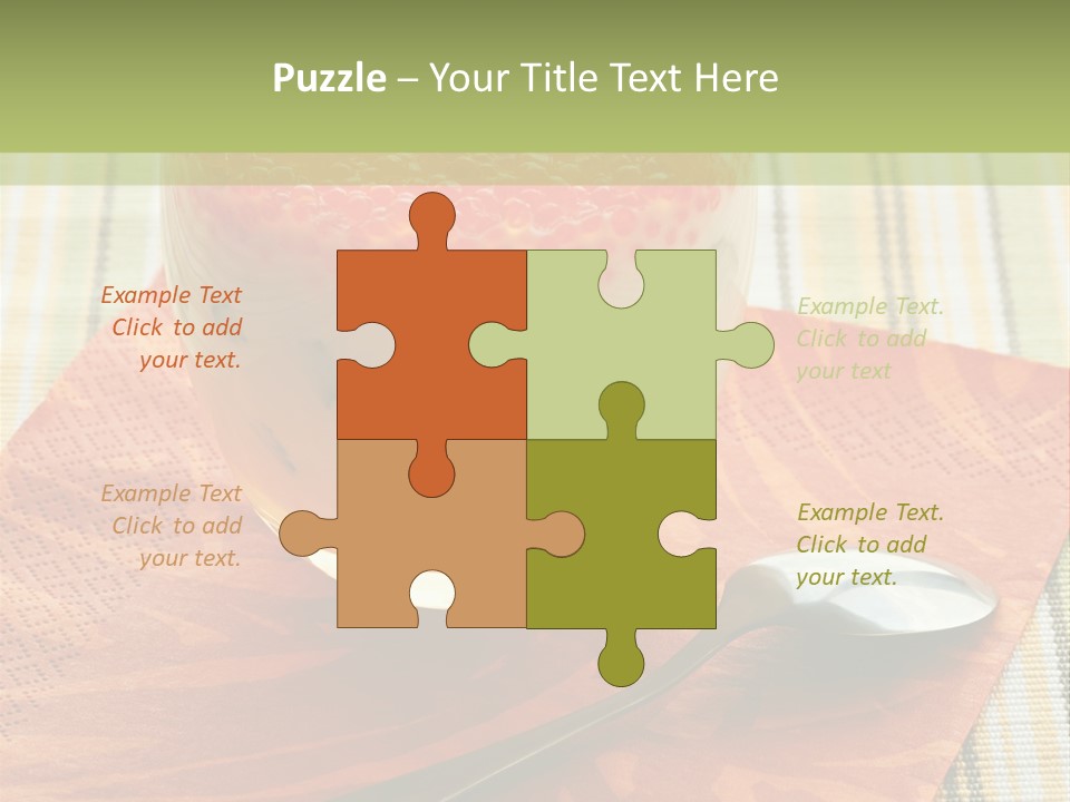 Dieting Tasty Red PowerPoint Template