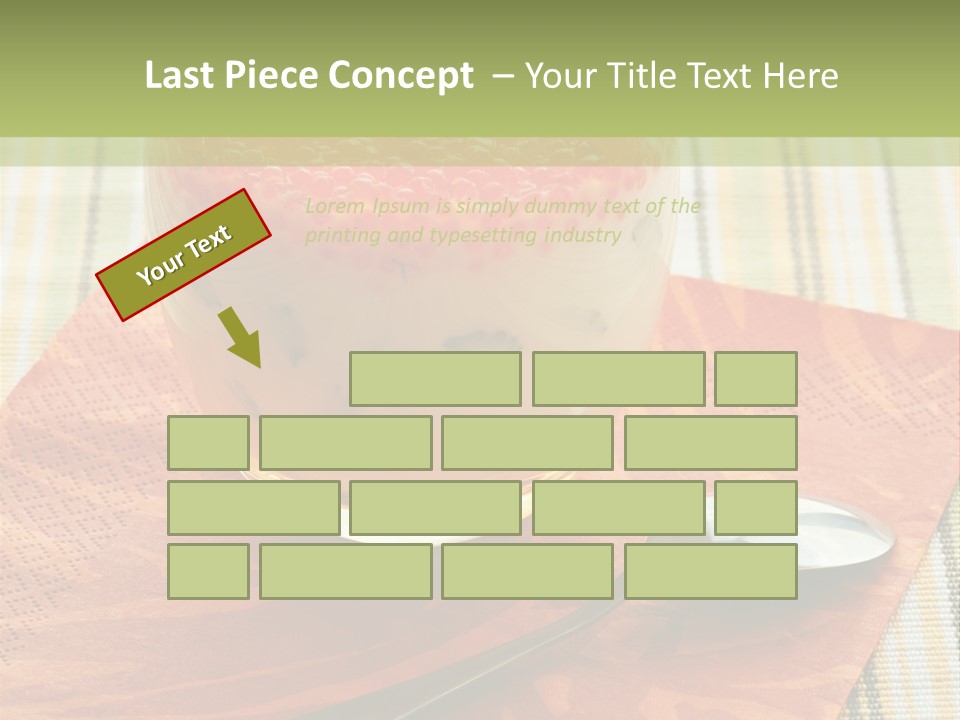 Dieting Tasty Red PowerPoint Template