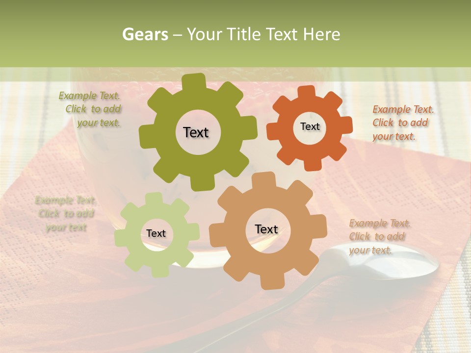 Dieting Tasty Red PowerPoint Template