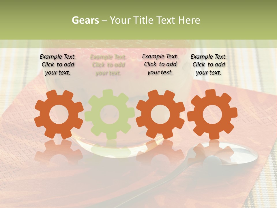 Dieting Tasty Red PowerPoint Template