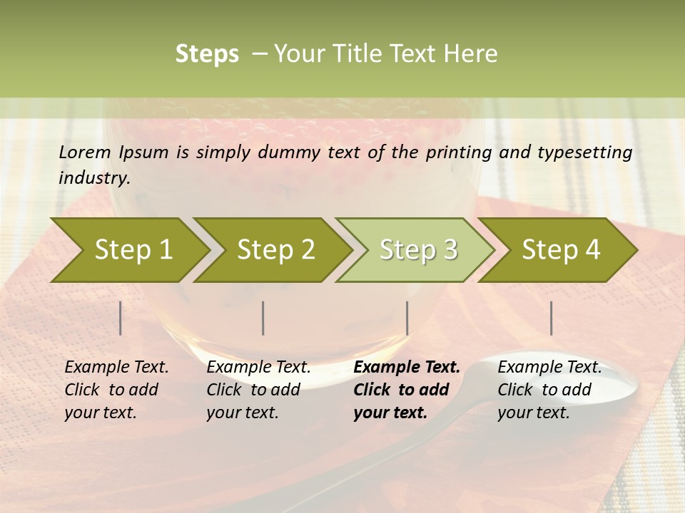 Dieting Tasty Red PowerPoint Template