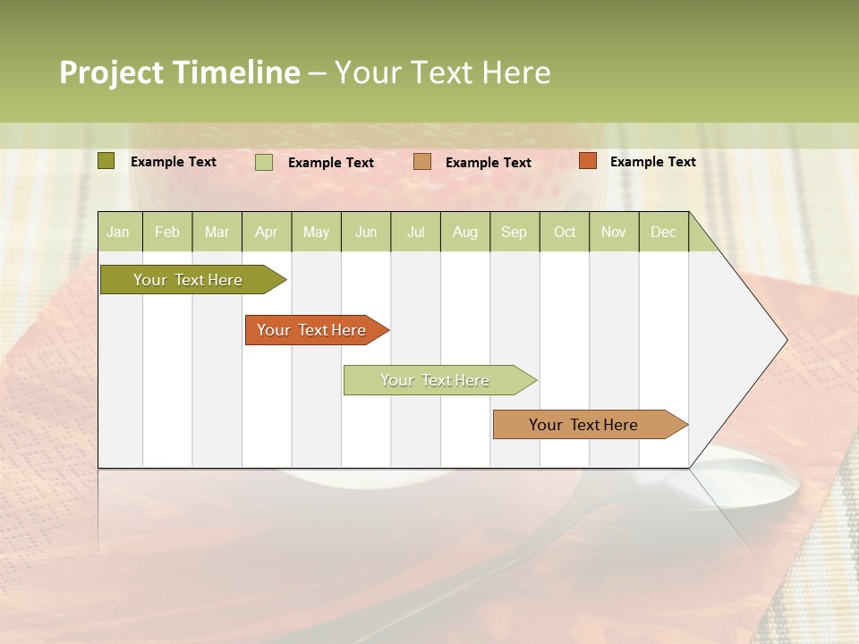 Dieting Tasty Red PowerPoint Template