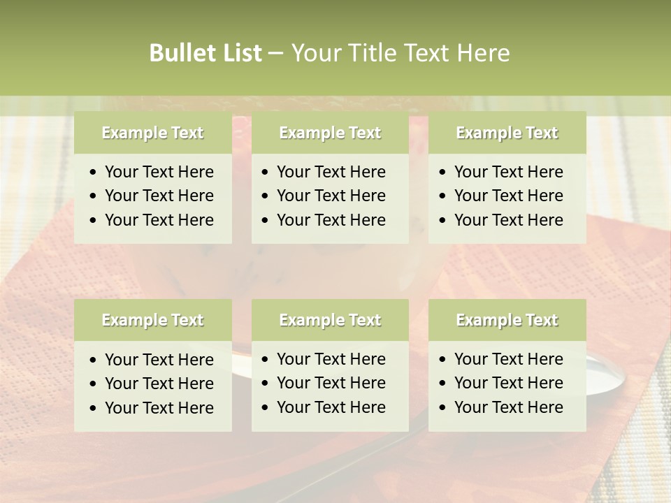 Dieting Tasty Red PowerPoint Template