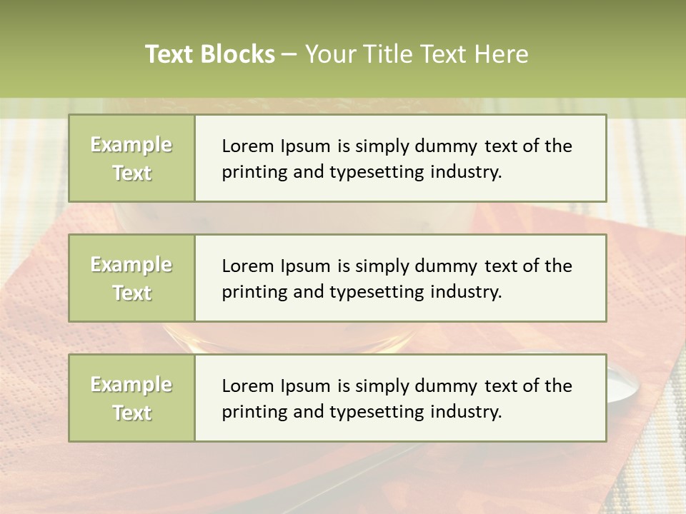 Dieting Tasty Red PowerPoint Template