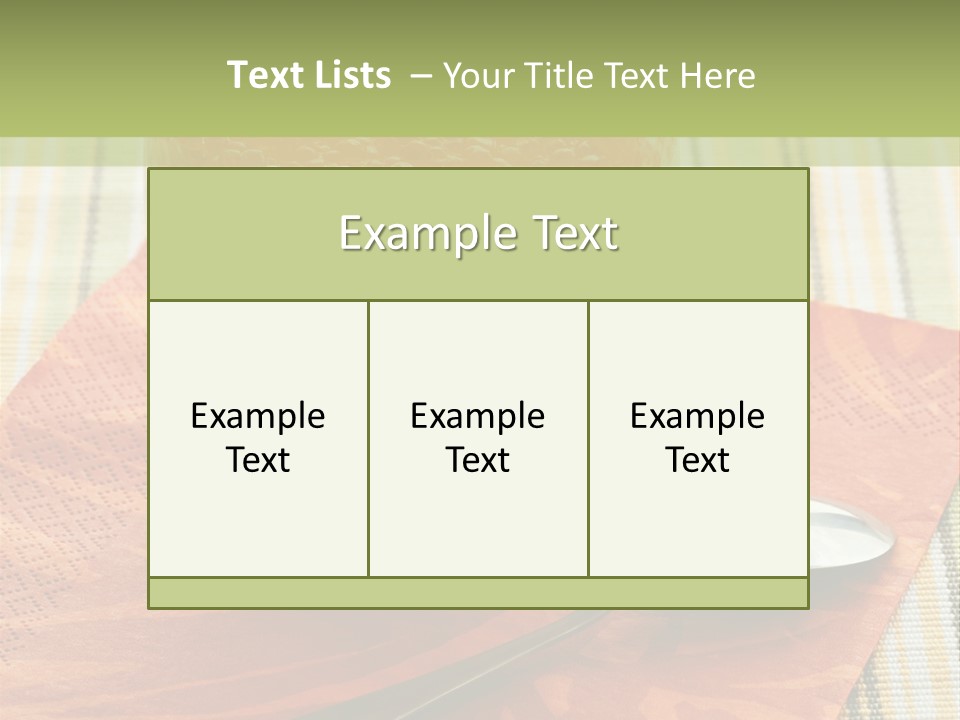 Dieting Tasty Red PowerPoint Template