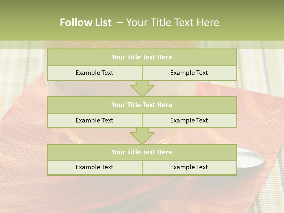 Dieting Tasty Red PowerPoint Template