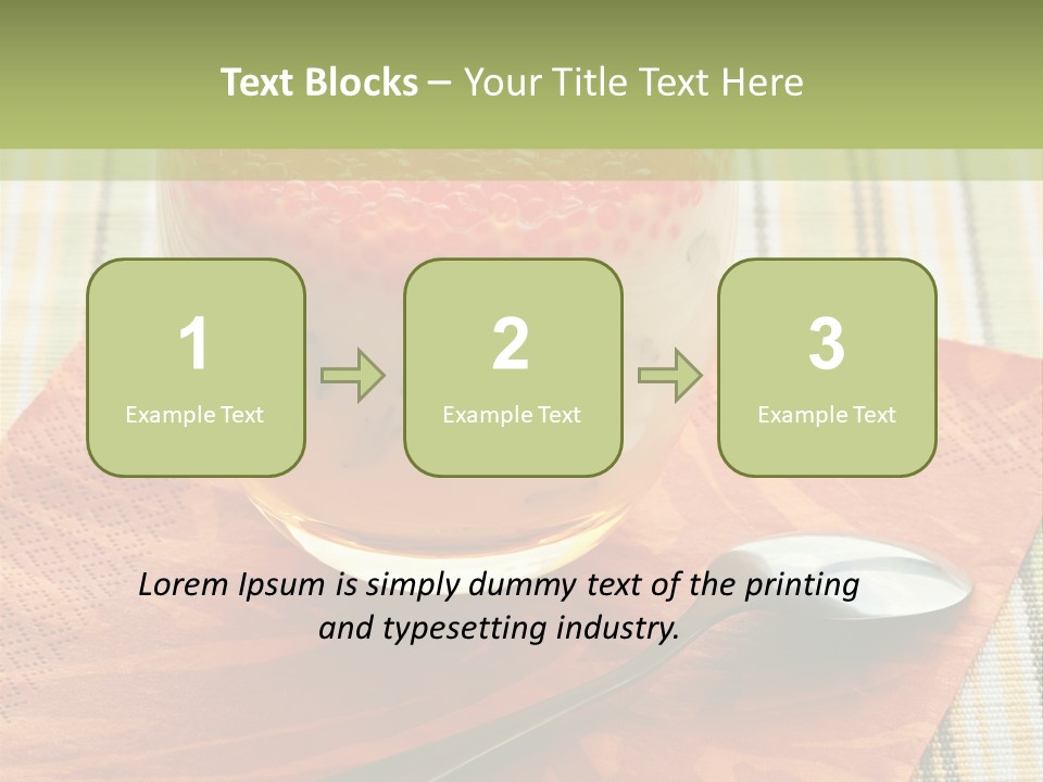 Dieting Tasty Red PowerPoint Template