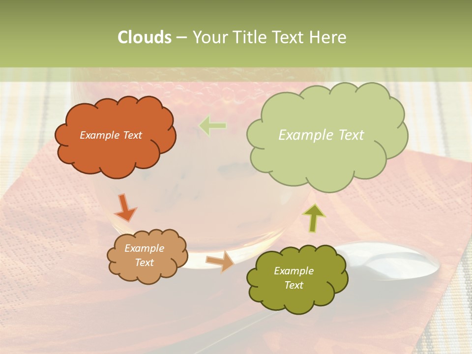 Dieting Tasty Red PowerPoint Template